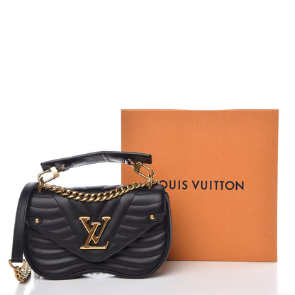 Louis Vuitton Calfskin New Wave Chain PM Black 11 of 11