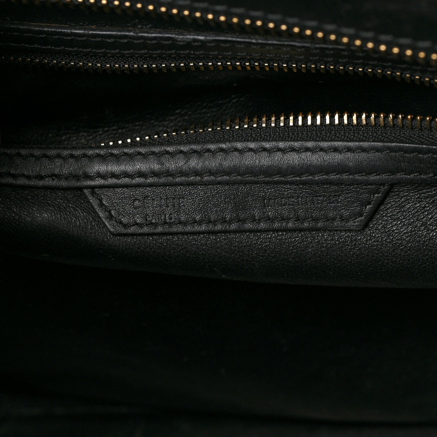 Smooth Calfskin Mini Luggage Black