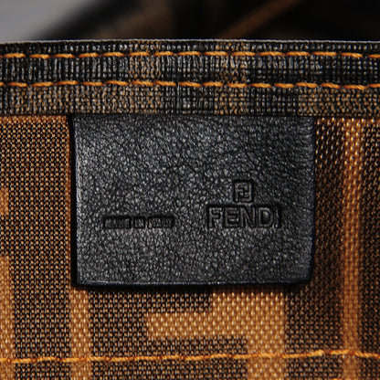 Fendi Nylon Zucca Shopping Tote Tobacco 6 of 8