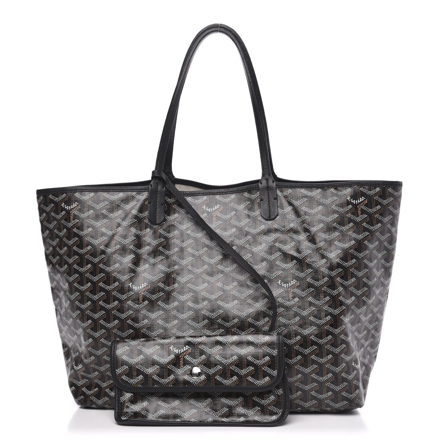 Goyard Goyardine Saint Louis PM Black 1 of 10