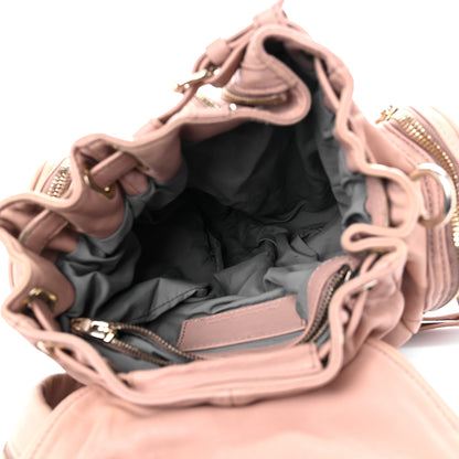 Alexander Wang Lambskin Mini Marti Backpack Pink Gold Hardware 4 of 23