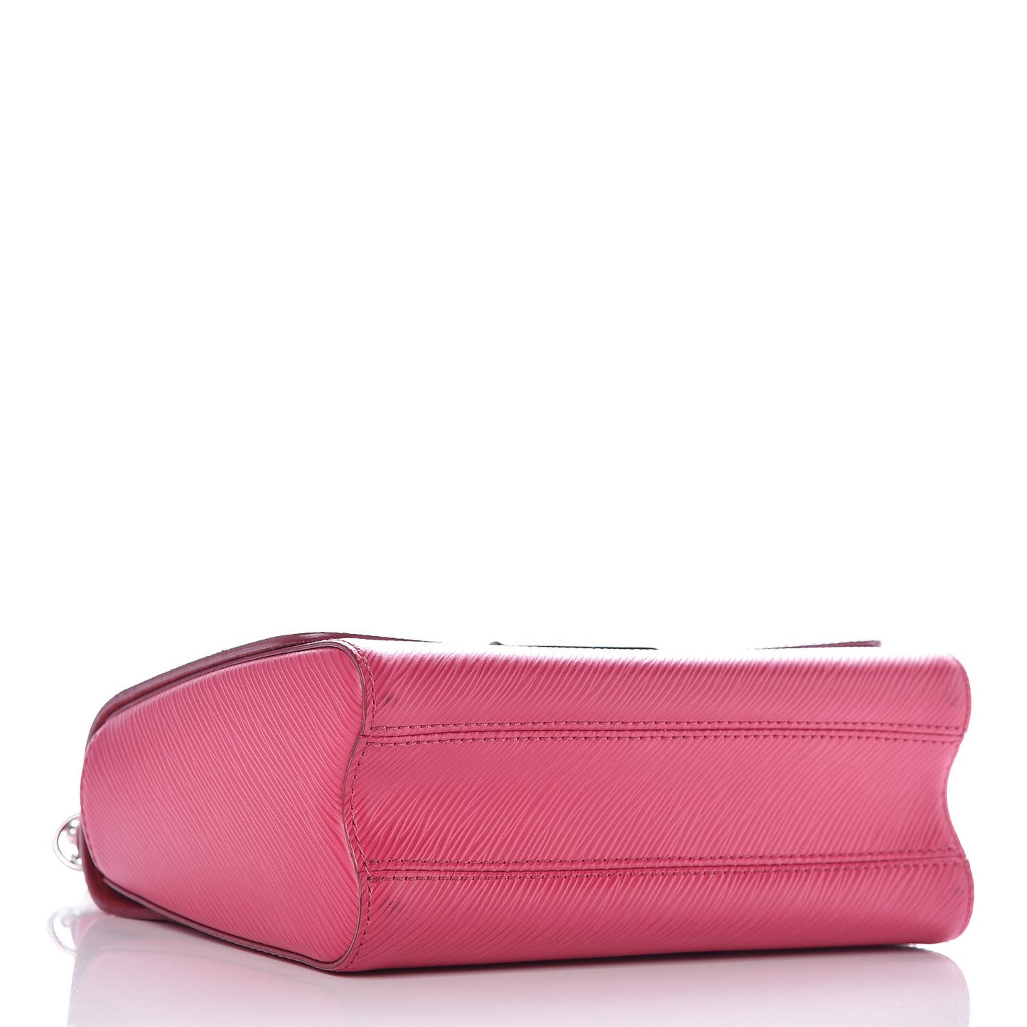 Epi Twist Shoulder Bag MM Hot Pink