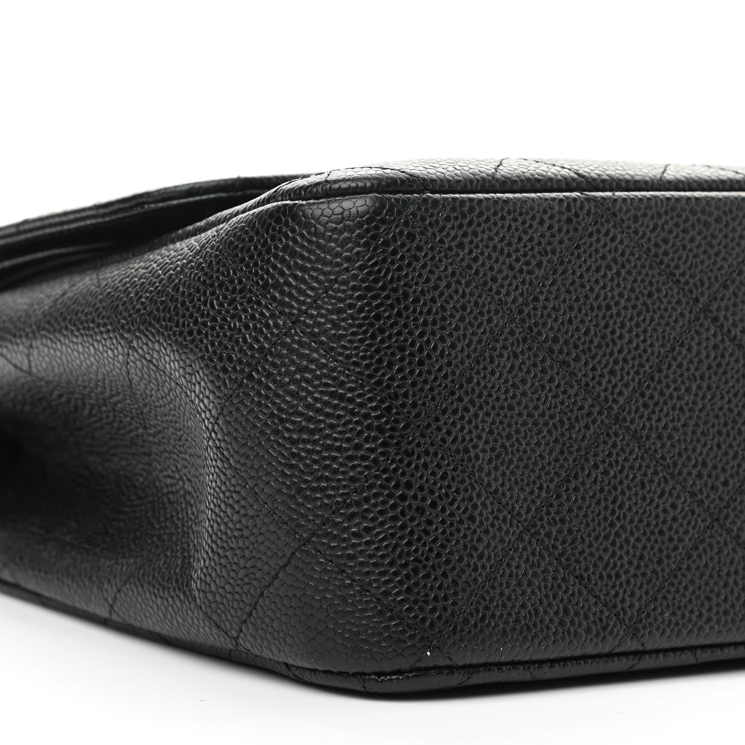 Chanel Caviar Quilted Jumbo Double Flap Black 9 of 10