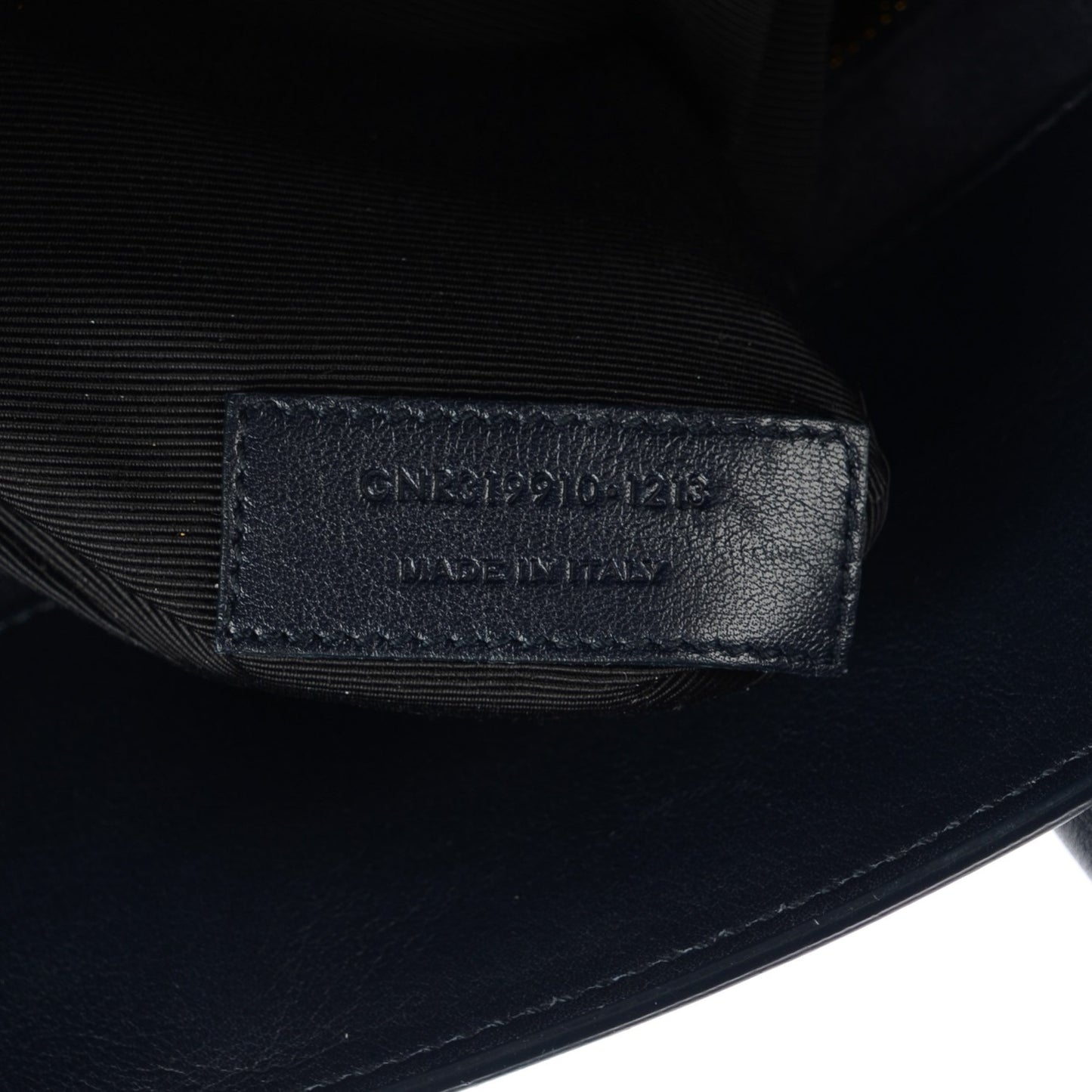 Calfskin Large Sac de Jour Carryall Navy Blue