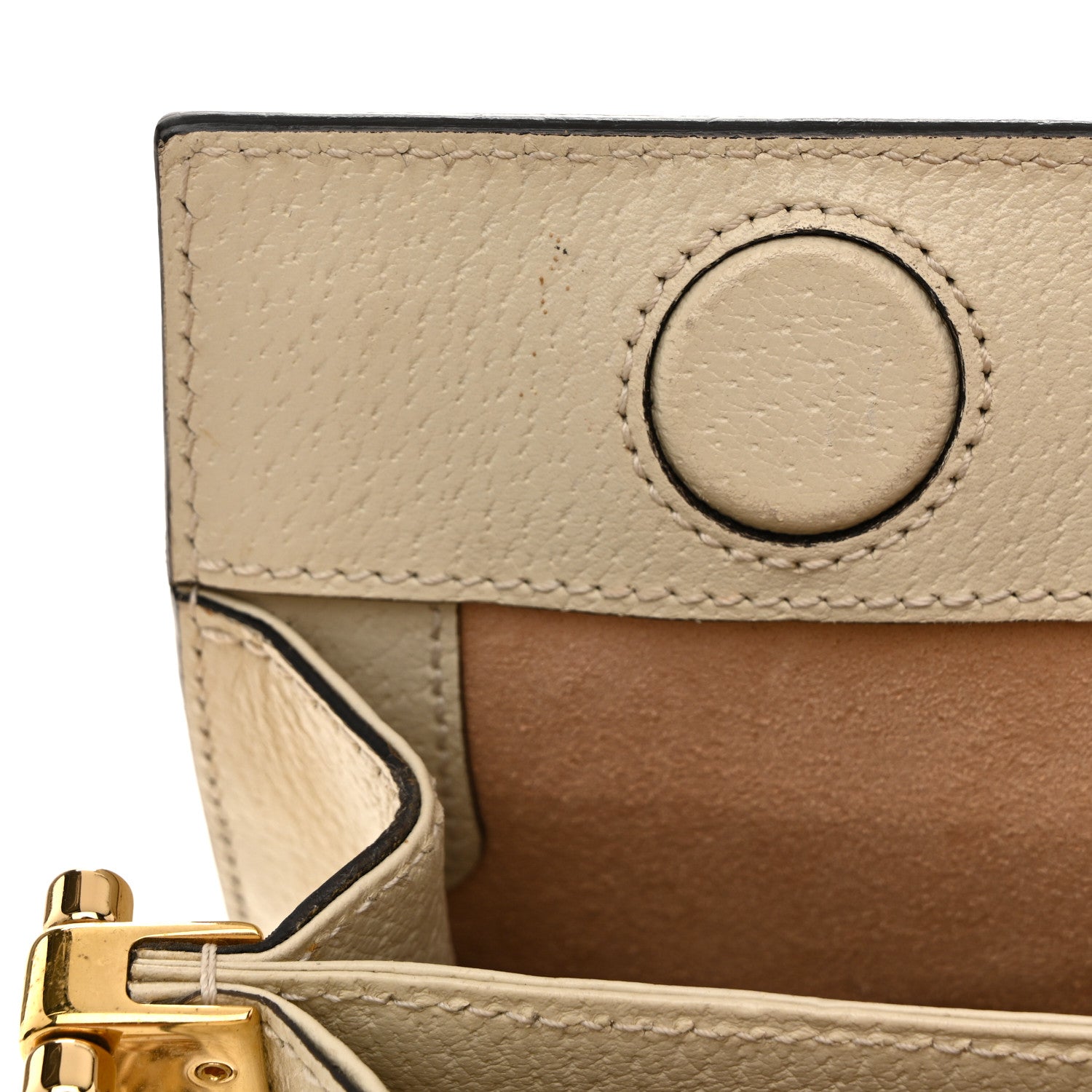Gucci GG Supreme Monogram Flora Web Small Ophidia Chain Shoulder Bag White 13 of 14