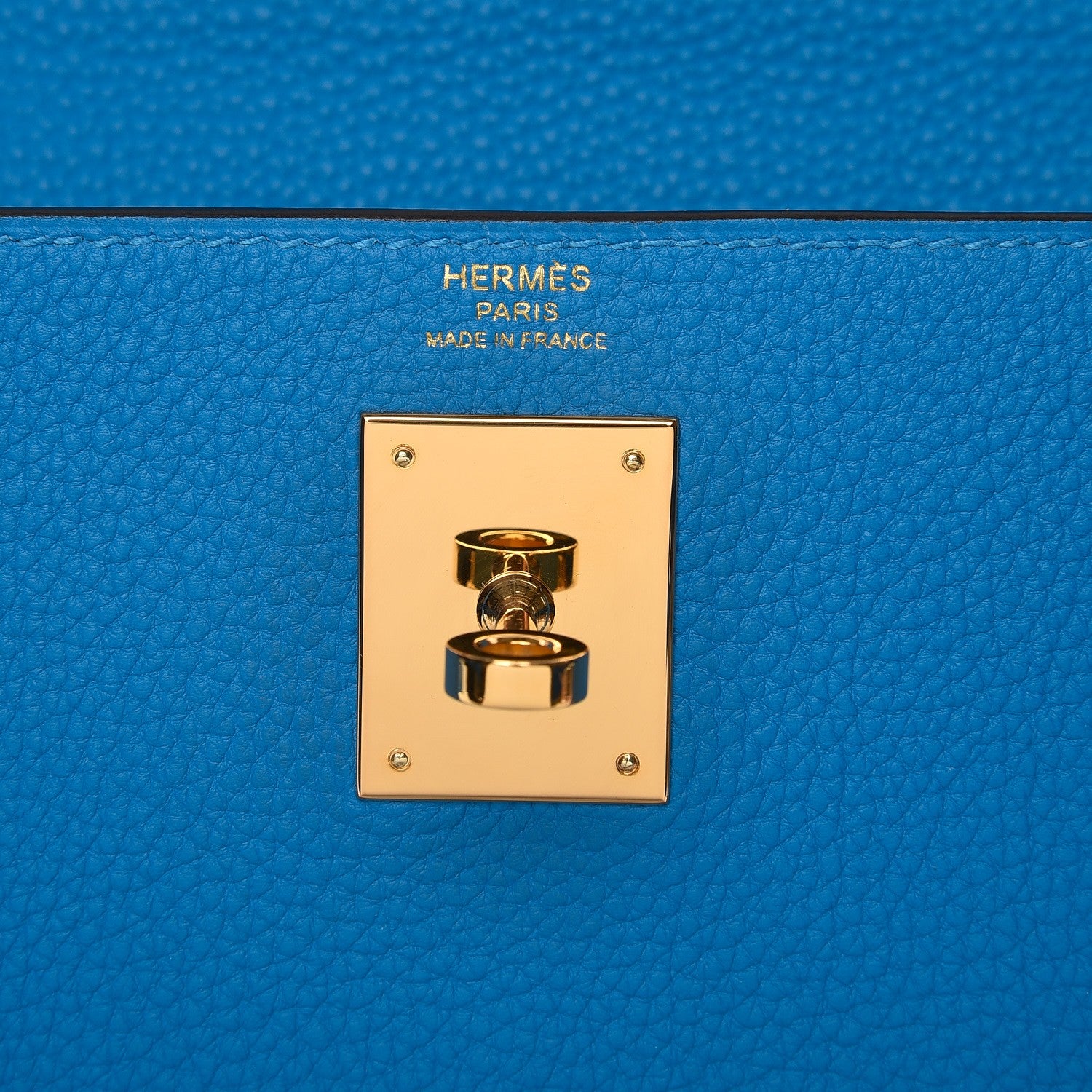Hermes Togo Kelly Retourne 28 Bleu Zanzibar 13 of 36