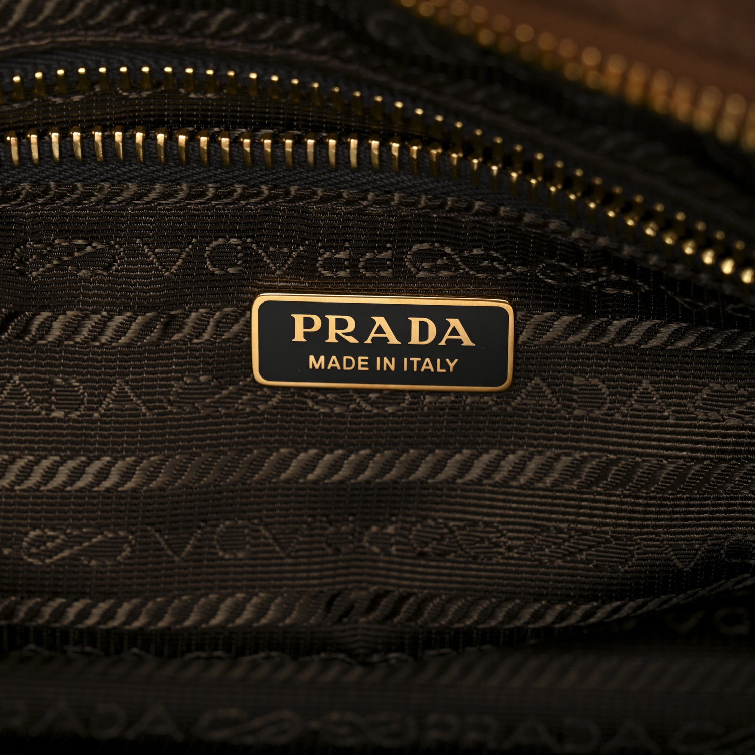 Prada Suede Triangle Medium Bonnie Shoulder Bag Cacao 6 of 9