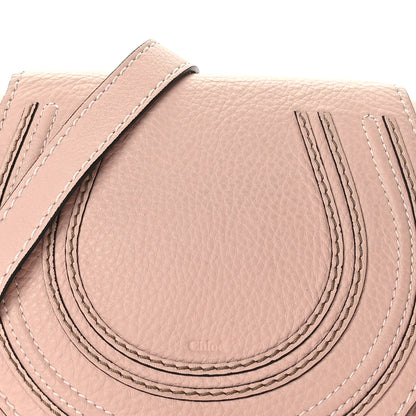 Chloe Calfskin Mini Marcie Round Crossbody Bag Blush Nude 9 of 12