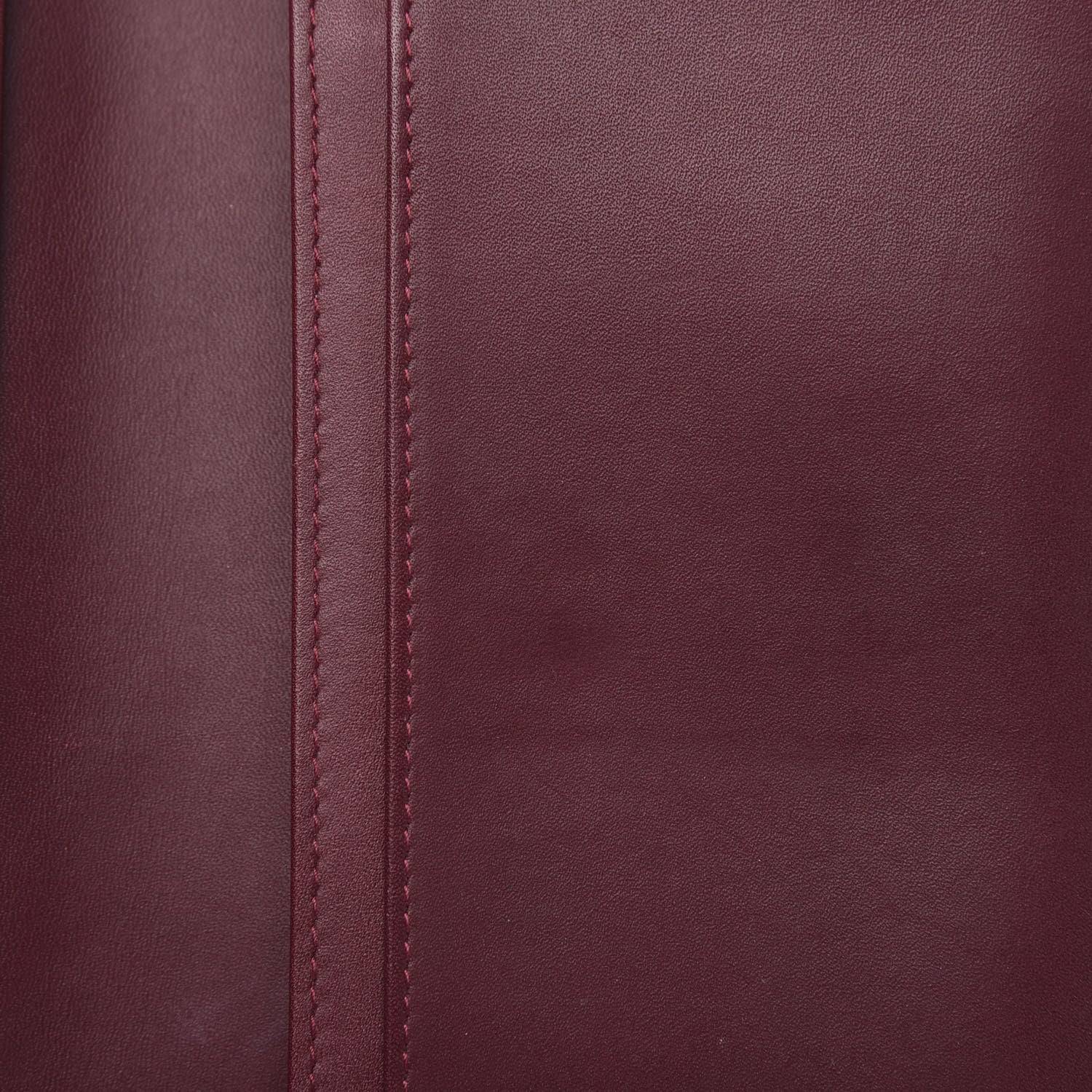 Chanel Patent Quilted Brilliant Yen Wallet Burgundy 10 of 10