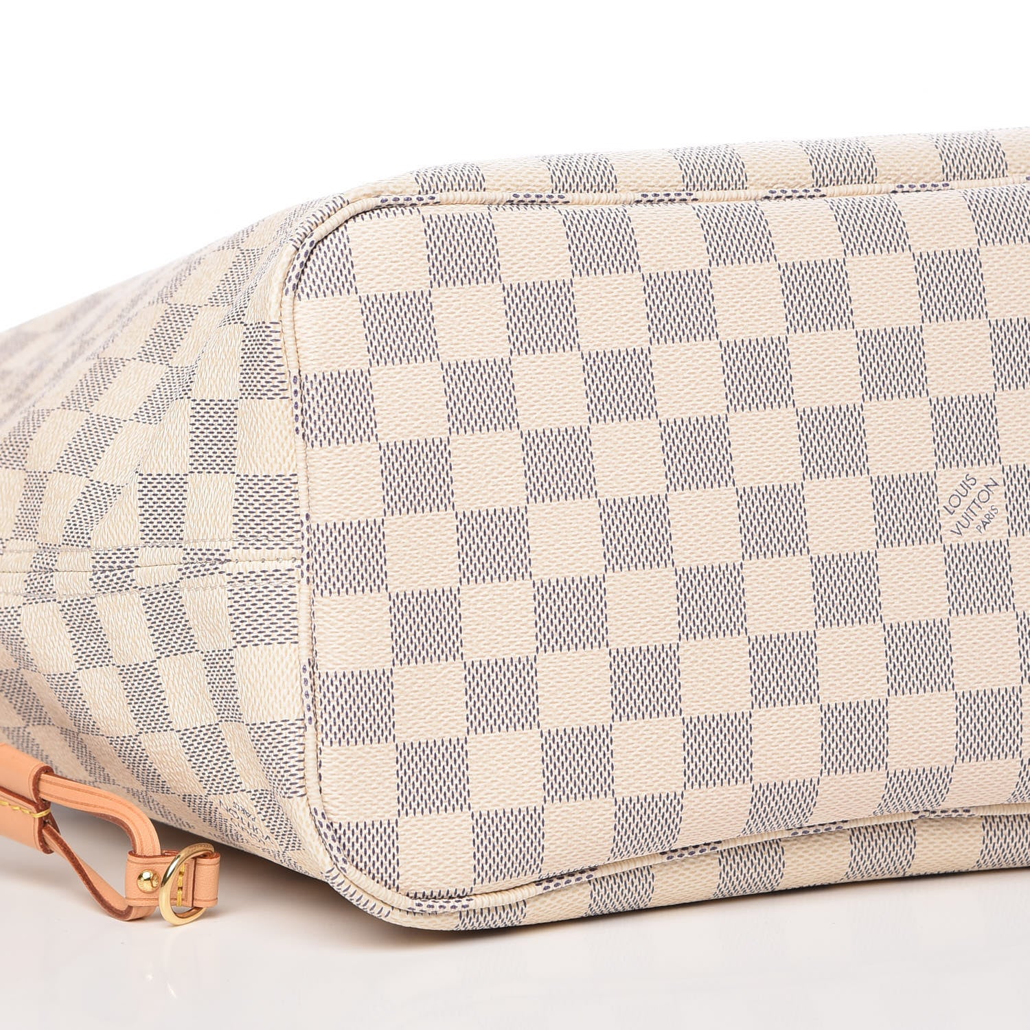 Louis Vuitton Damier Azur Neo Neverfull MM Rose Ballerine 12 of 14
