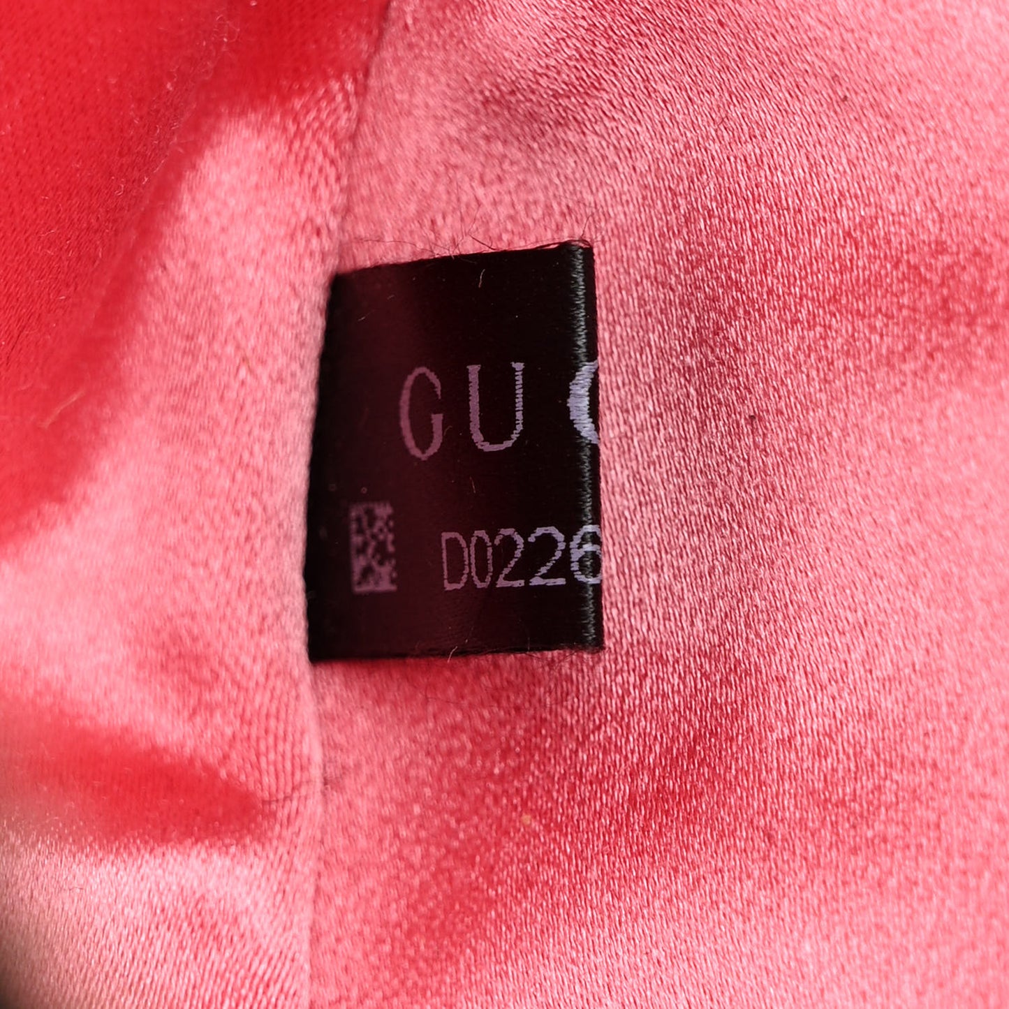 Velvet Matelasse GG Marmont Belt Bag Black