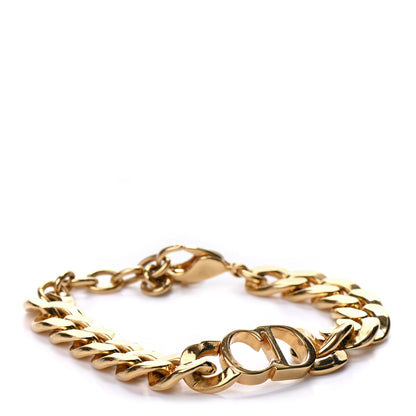 Christian Dior Metal Danseuse Etoile Chain Bracelet Gold 1 of 5