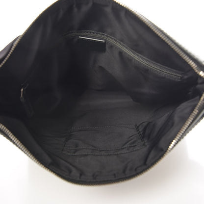 Gucci GG Supreme Monogram Web Messenger Bag Black 5 of 8