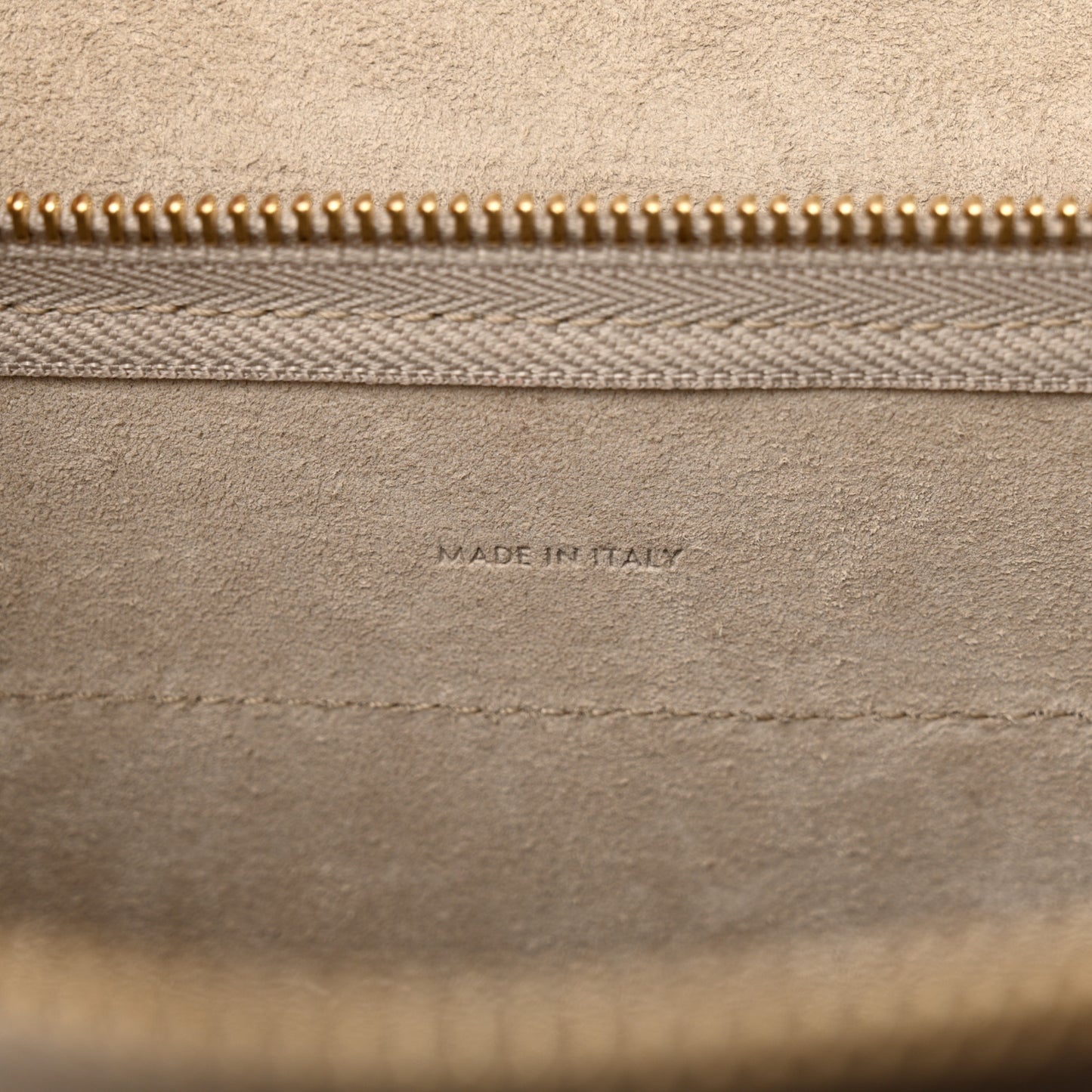 Grained Calfskin Nano Belt Bag Light Taupe