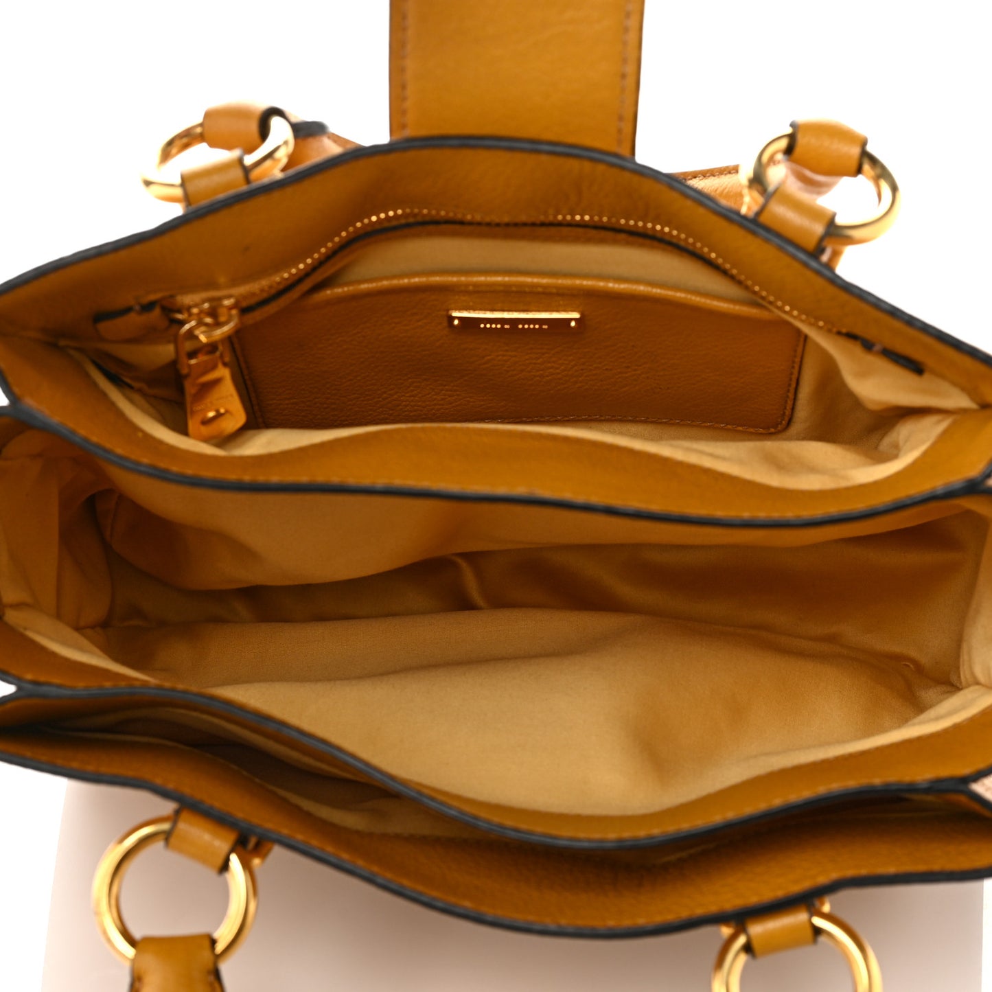 Goatskin Madras Shopping Tote Soleil
