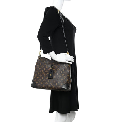 Louis Vuitton Monogram Odeon MM Black 2 of 13