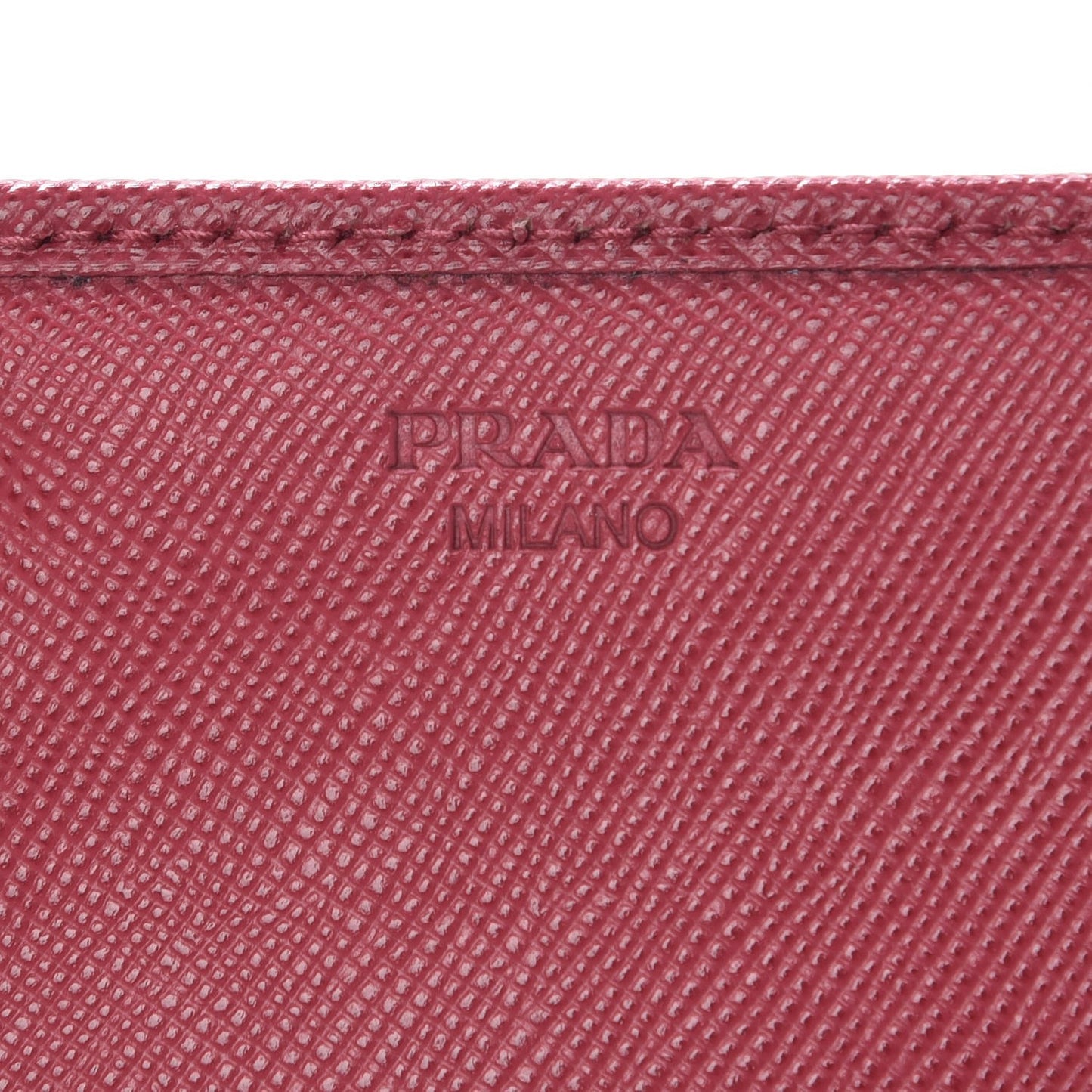 Saffiano Metal Continental Flap Wallet Peonia