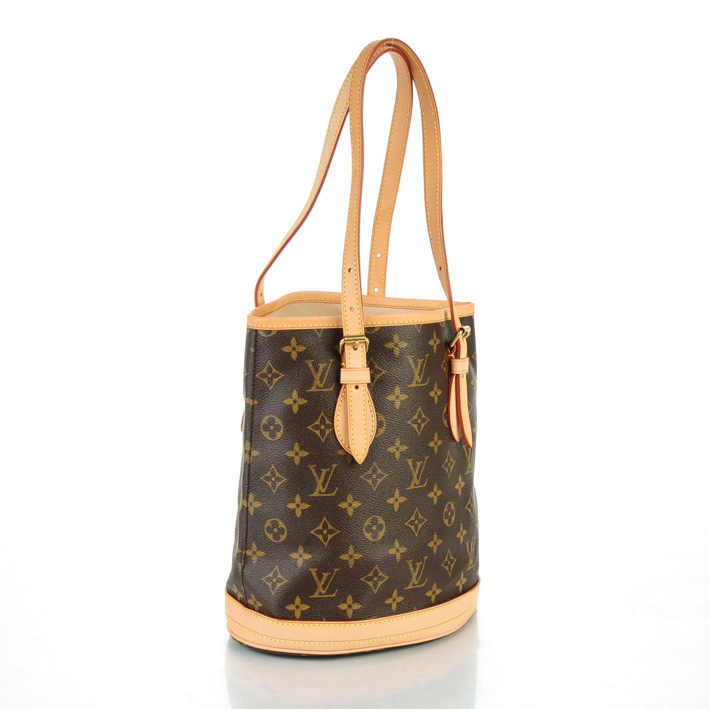 Louis Vuitton Monogram Petit Bucket 23 4 of 19
