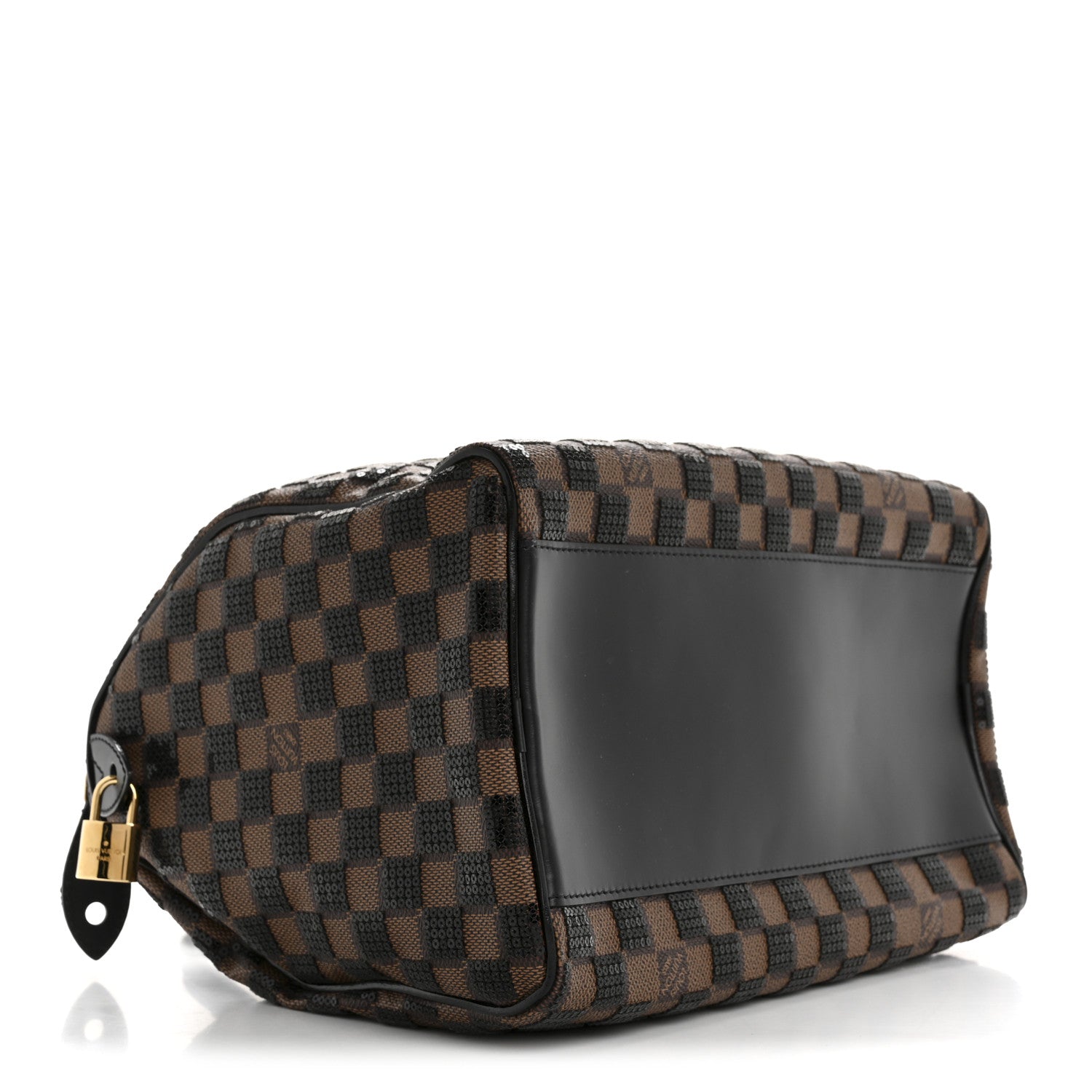 Louis Vuitton Damier Paillettes Speedy 30 Black 4 of 14