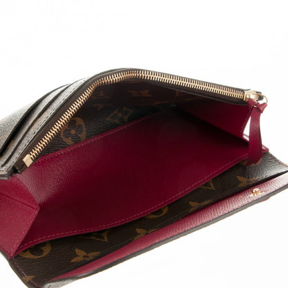 Louis Vuitton Monogram Emilie Wallet Fuchsia 5 of 6