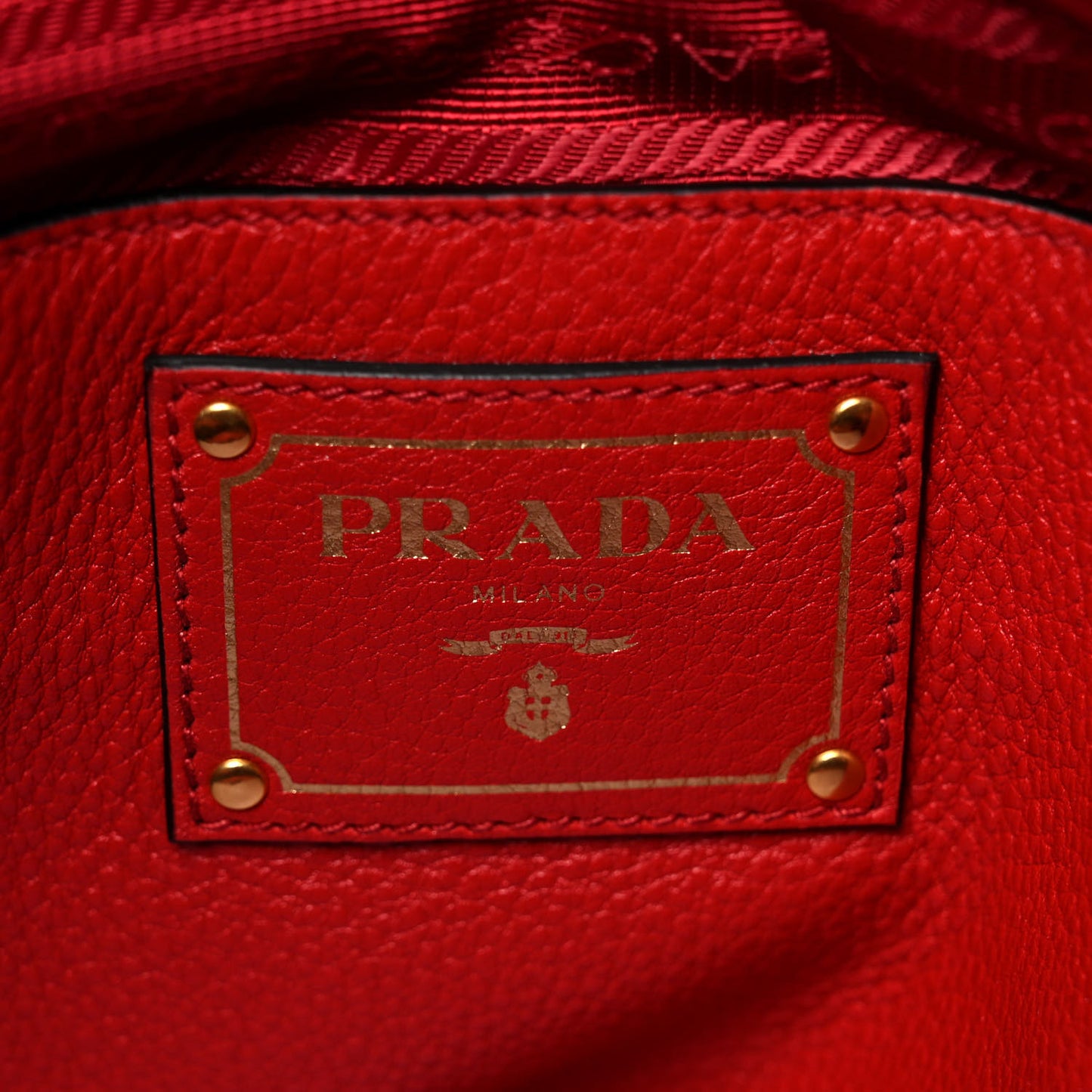 Vitello Phenix Tote Rosso