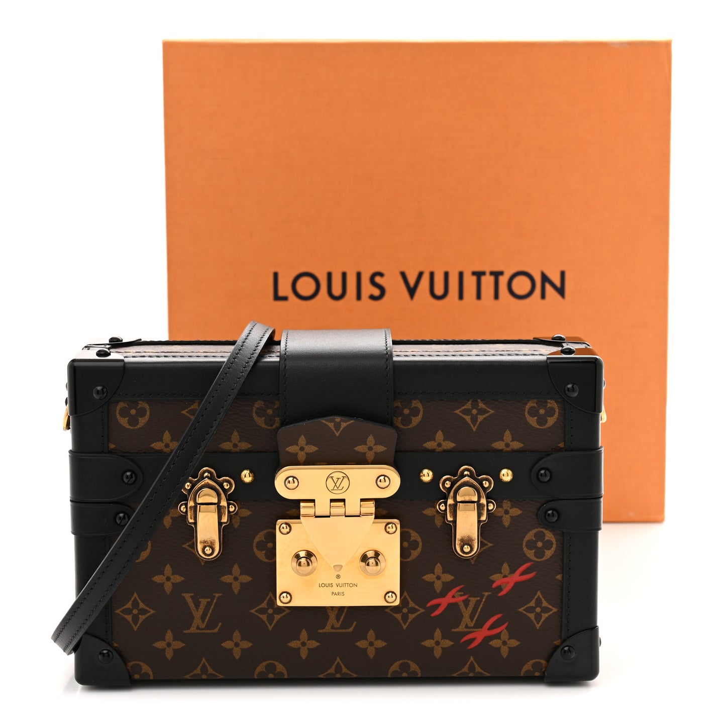 Monogram Petite Malle Black