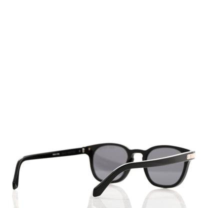 Louis Vuitton Acetate LV Signature Square Round Z1963U Sunglasses Black 4 of 8