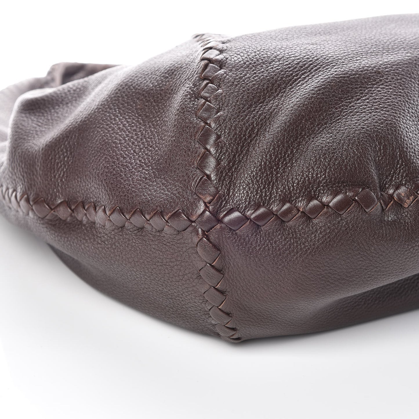 Cervo Deerskin Large Hobo Ebano