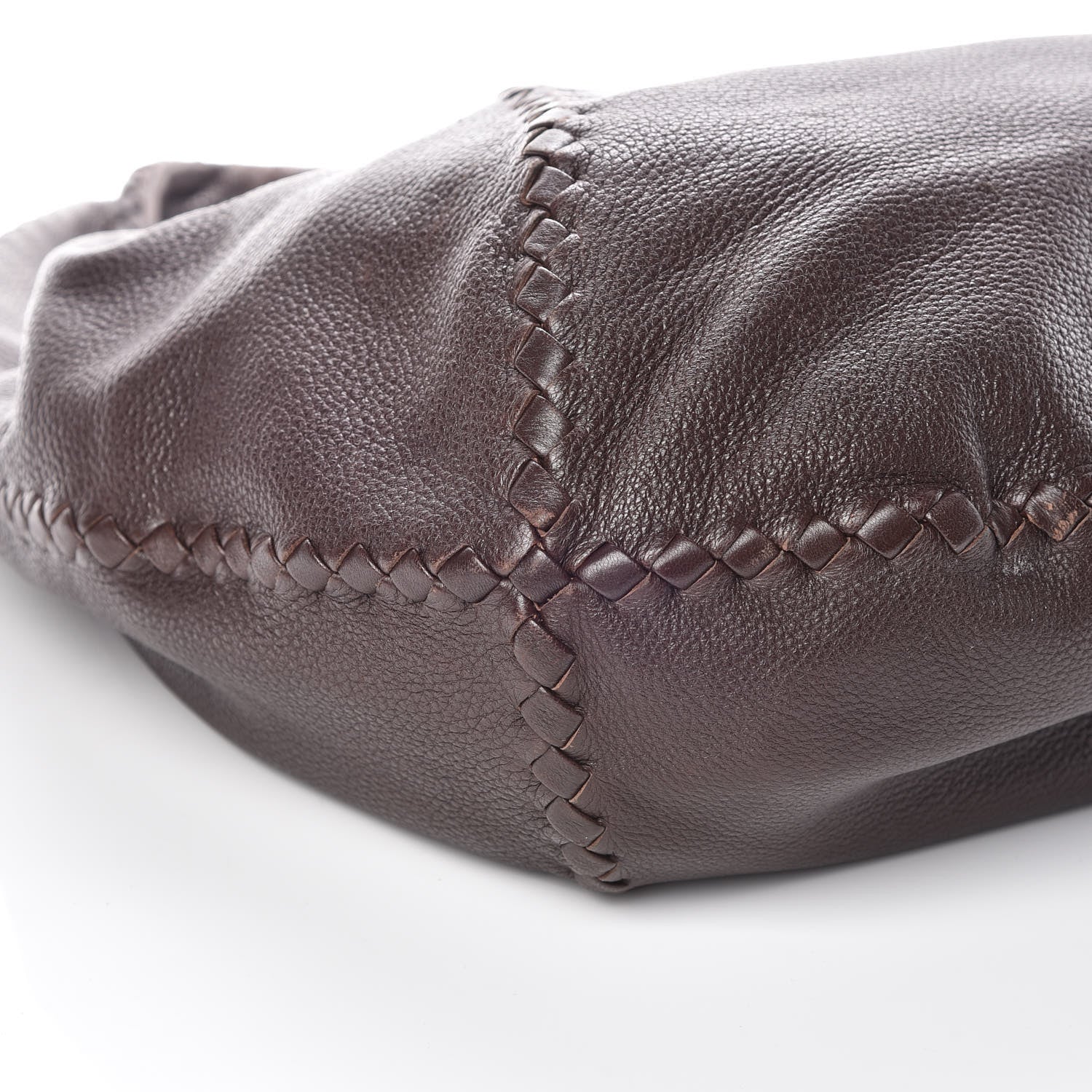 Bottega Veneta Cervo Deerskin Large Hobo Ebano 8 of 9