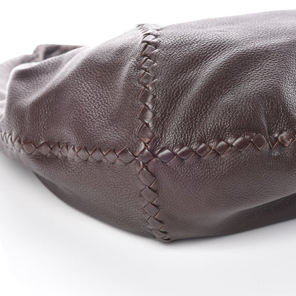 Bottega Veneta Cervo Deerskin Large Hobo Ebano 8 of 9