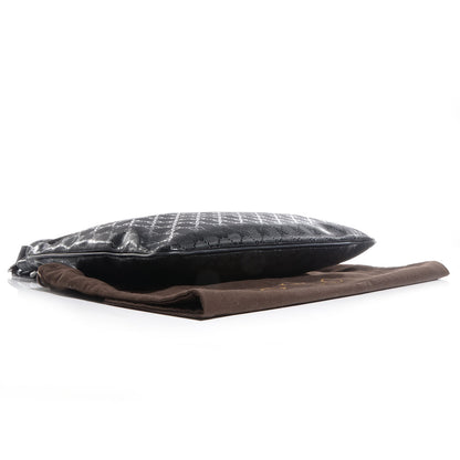 Gucci Imprime Monogram Medium Flat Messenger Bag Black 4 of 7