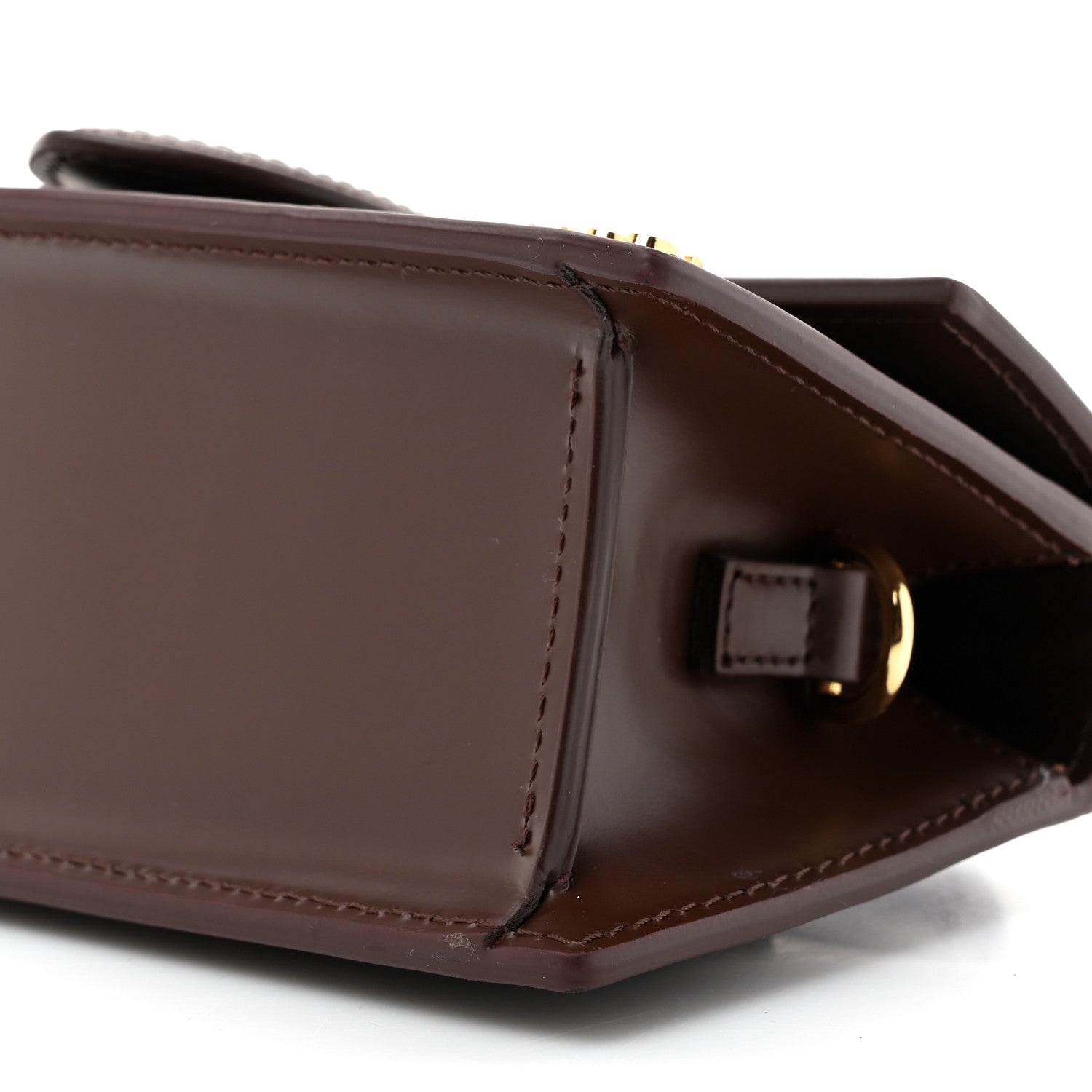 Jacquemus Smooth Calfskin Le Bambino Dark Brown 9 of 15