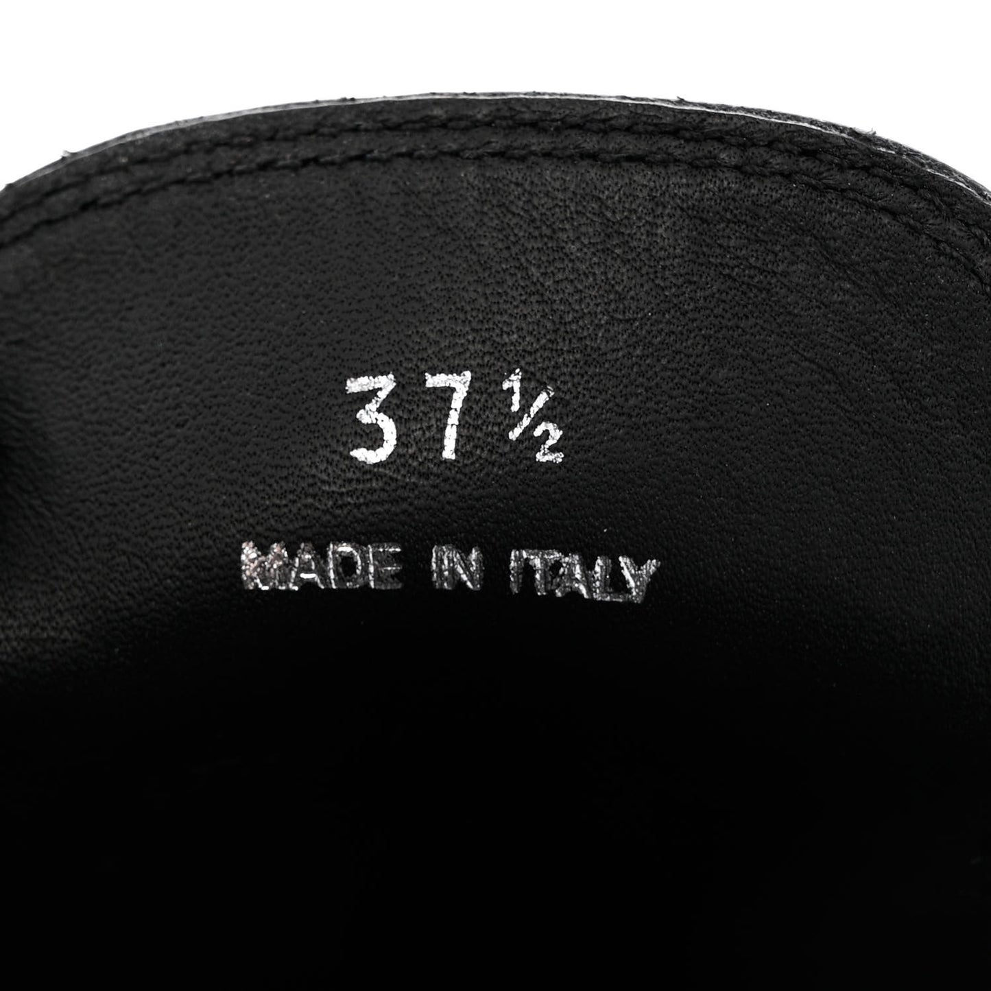 Spazzolato Triangle 40mm Loafer Mules 37.5 Black