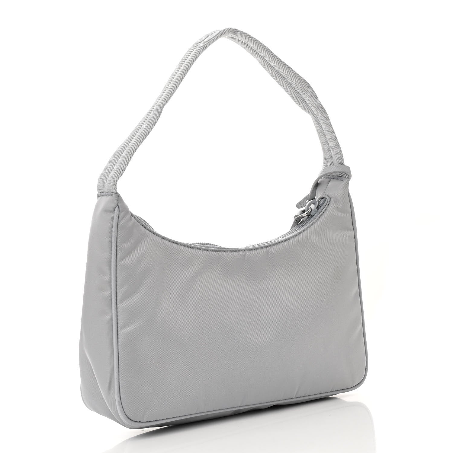 Prada Tessuto Nylon Mini Re-Edition 2000 Bag Fiordaliso 3 of 9