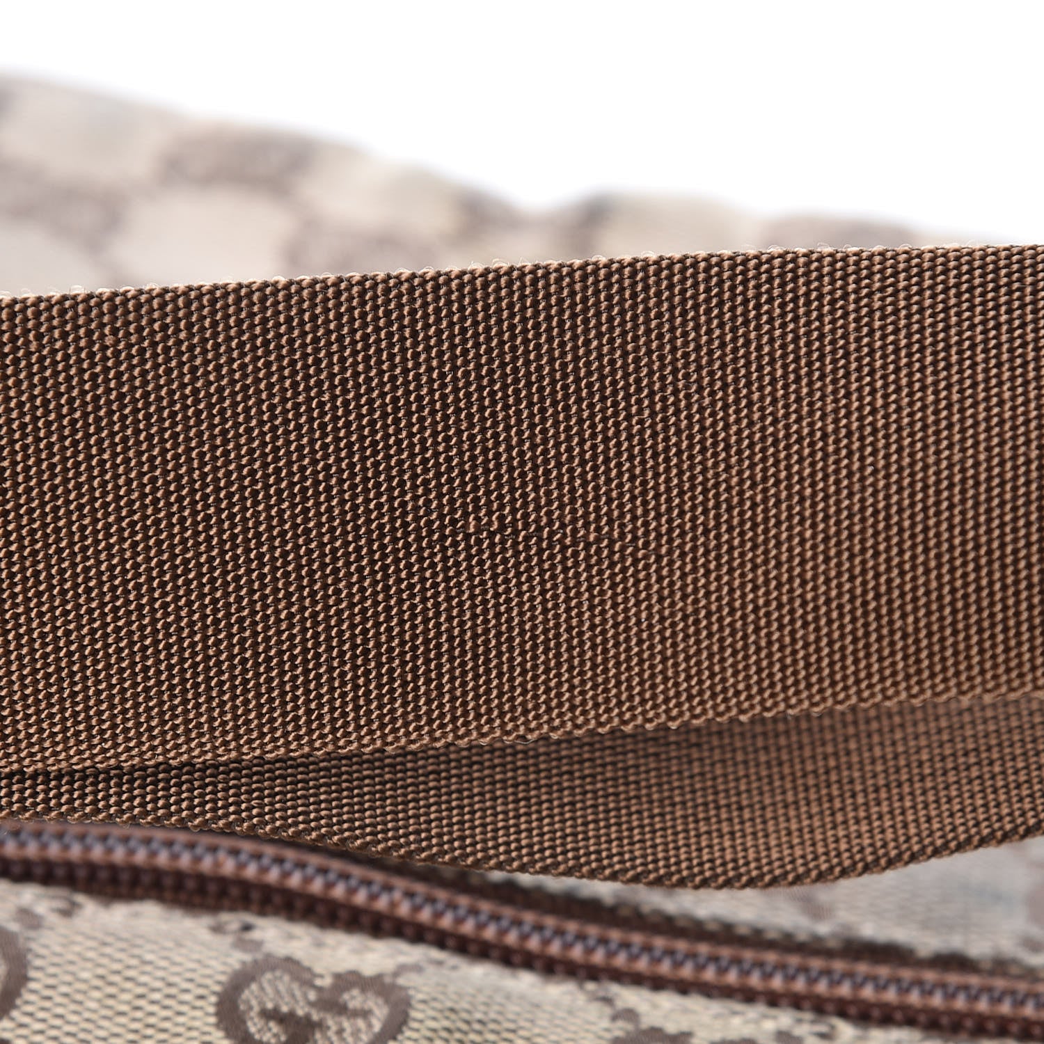 Gucci GG Monogram Double Pocket Belt Bag Brown 13 of 19