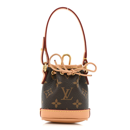 Louis Vuitton Monogram Micro Noe Bag Charm Key Ring 1 of 8