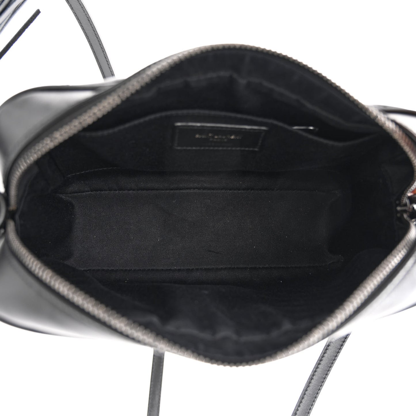 Calfskin Matelasse Monogram Monochrome Lou Camera Bag Black
