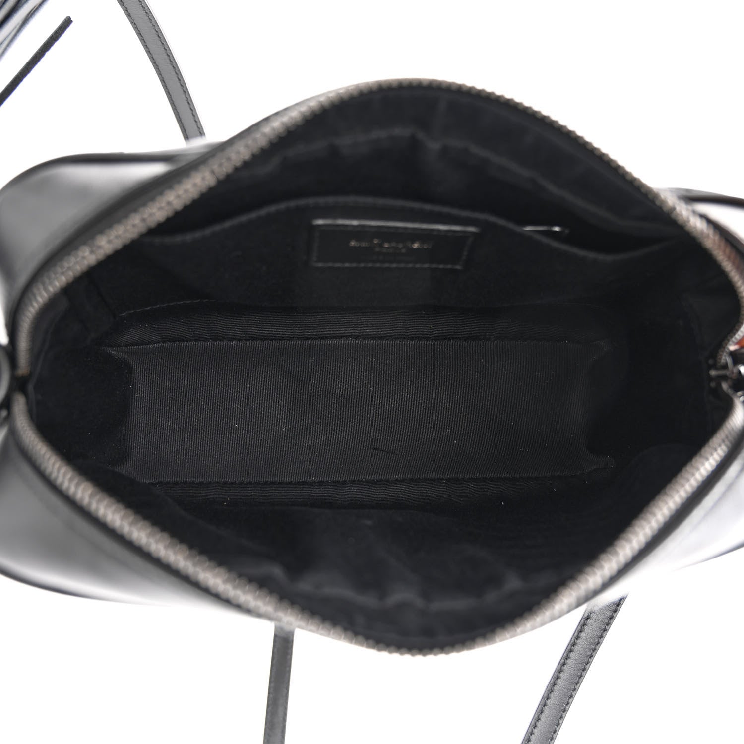 Saint Laurent Calfskin Matelasse Monogram Monochrome Lou Camera Bag Black 5 of 13
