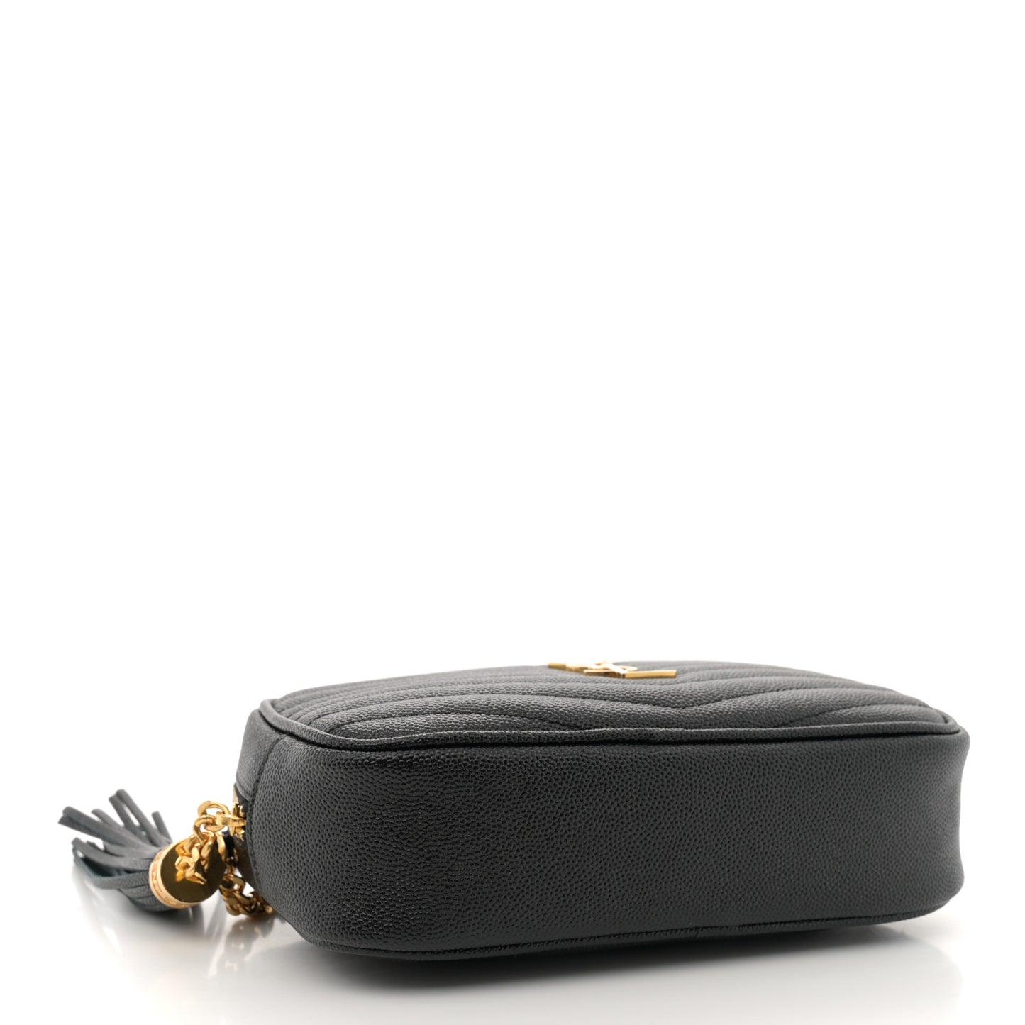 Grain De Poudre Matelasse Monogram Mini Lou Camera Bag Black