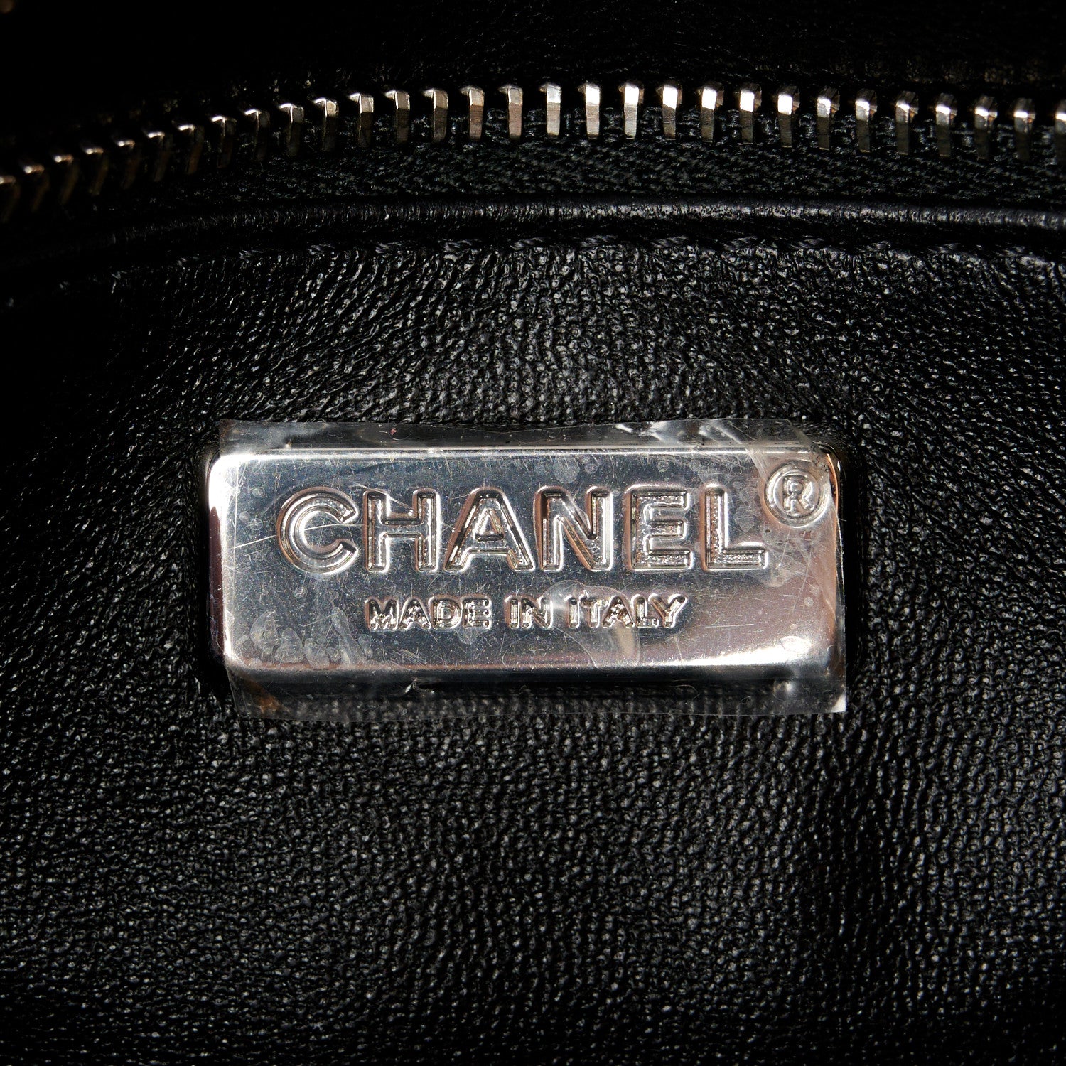 Chanel Satin Strass Mini Flap Silvery 6 of 12