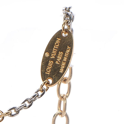 Louis Vuitton Logomania Bracelet Silver Gold 4 of 6