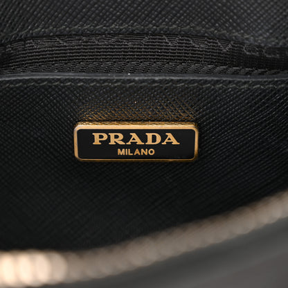 Prada Saffiano Lux Mini Promenade Tote Black 6 of 11