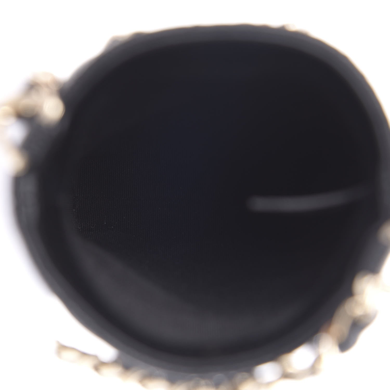 Chanel Caviar Quilted French New Wave Phone Holder With Chain Black 5 of 12