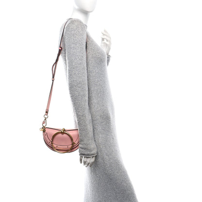Chloe Calfskin Small Nile Bracelet Minaudiere Bag Washed Pink 2 of 9