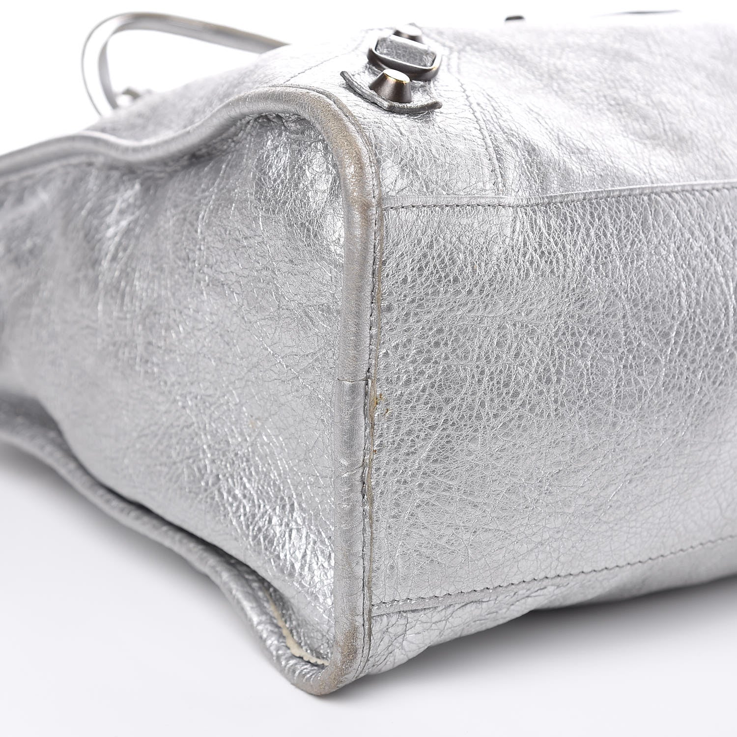 Balenciaga Agneau Classic Hardware City Gris Aluminum 8 of 11