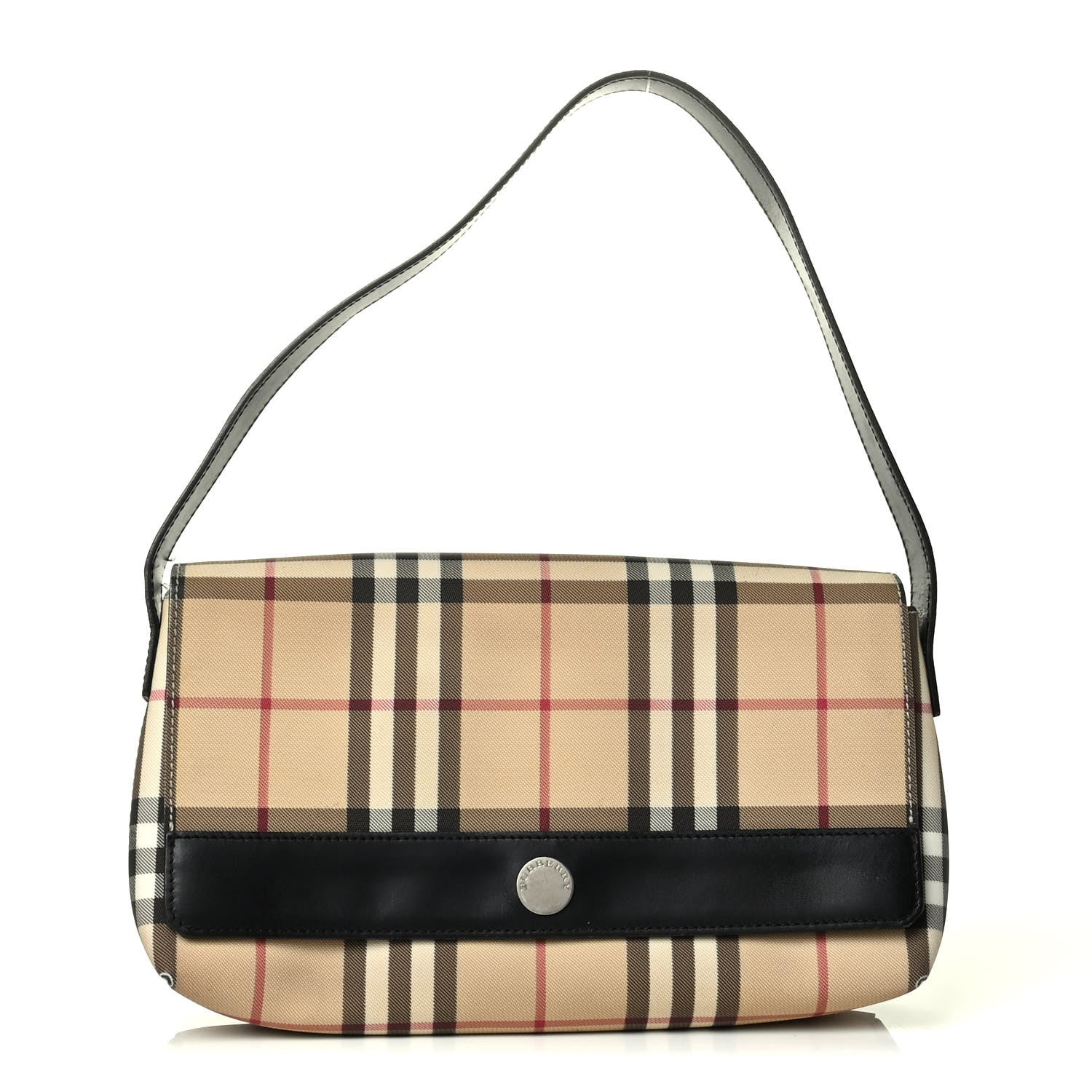 Burberry House Check Shoulder Bag Black 1 of 8