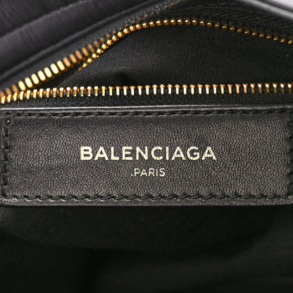 Balenciaga Satin Classic Gold Hardware City Gris Ardoise 6 of 9