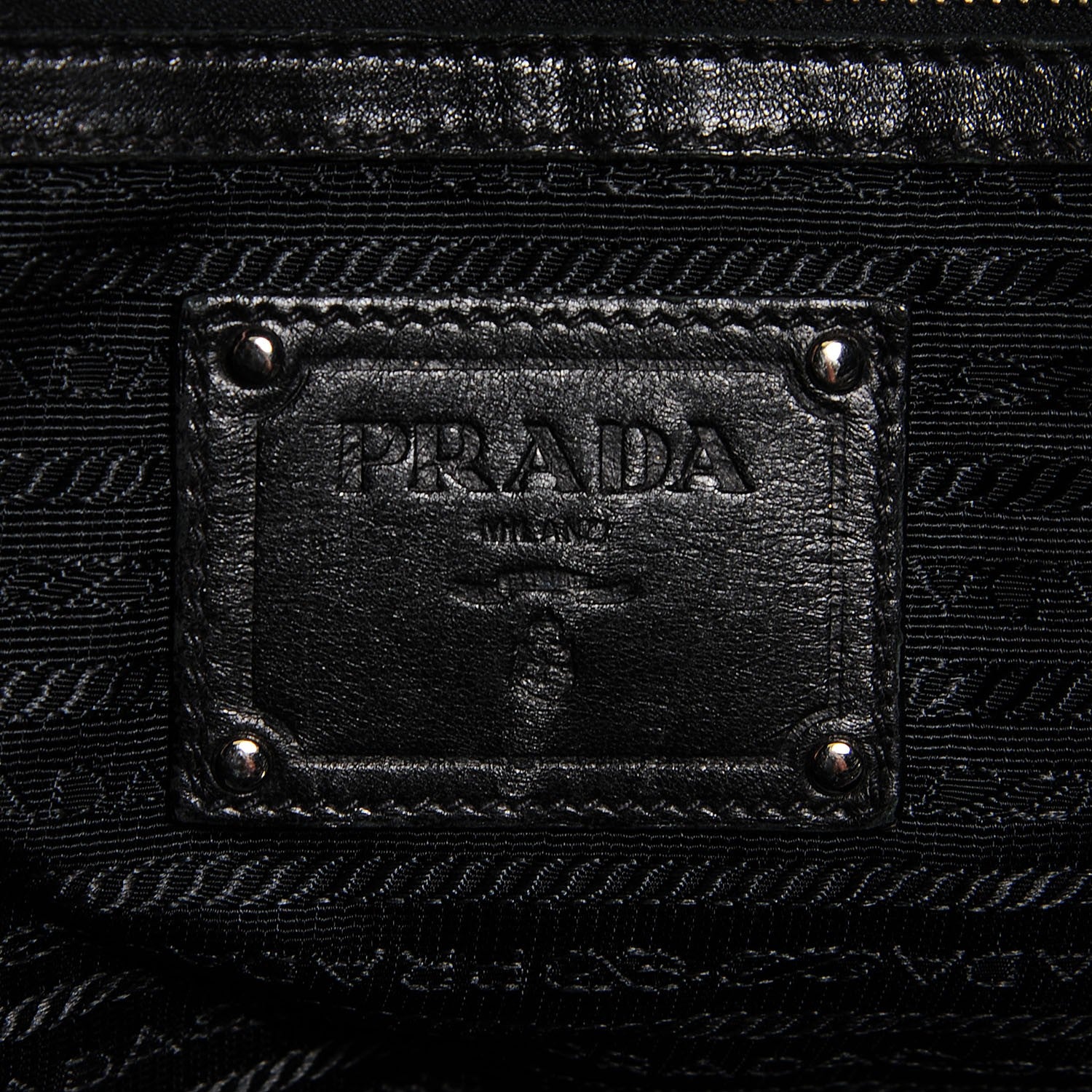 Prada Tessuto Nappa Mordore Tote Nero Black 6 of 8