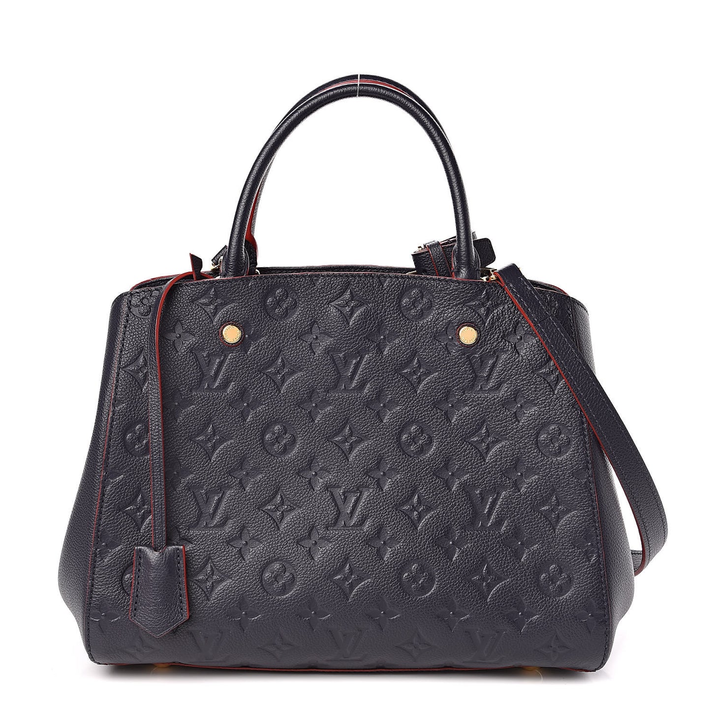 Empreinte Montaigne MM Marine Rouge