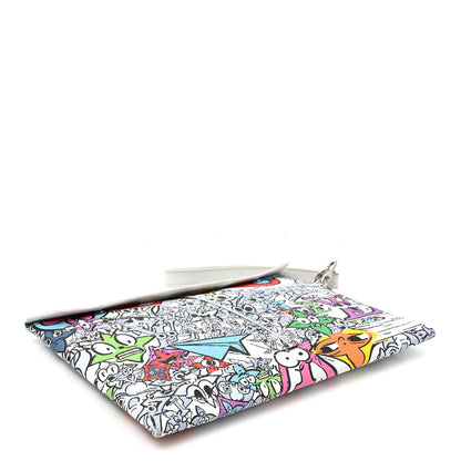 Louis Vuitton Monogram Comics Trio Envelope Pouch Multicolor 5 of 9